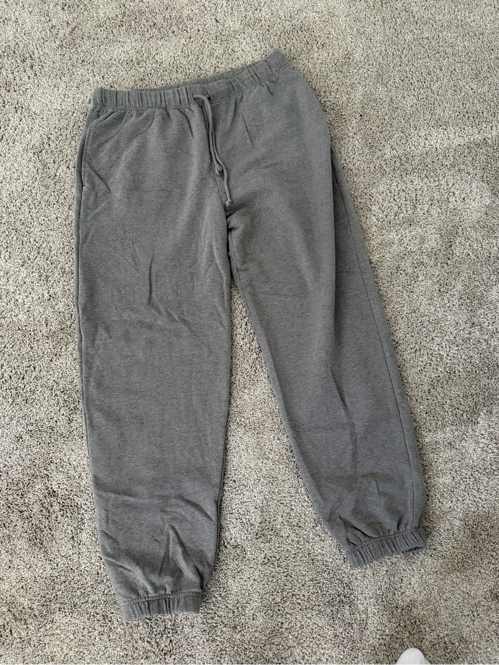 Aeropostale Gray Elastic Waist Jogger Pants
